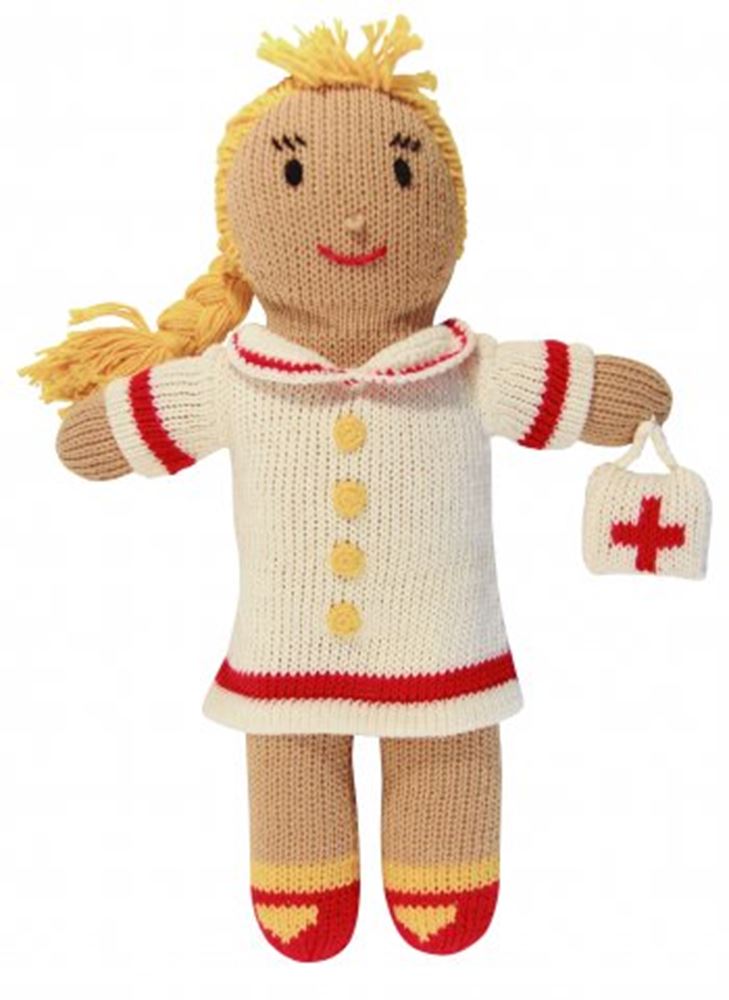 Kuscheltier gestrickte Schwester Nancy ca. 36 cm