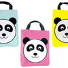 Tasche Panda 25,5x30 cm 3 sort