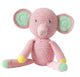 Kuscheltier gehäkelter Elefant rosa