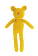 Kuscheltier Häkelbär Bobby Gelb (3 Stück)
