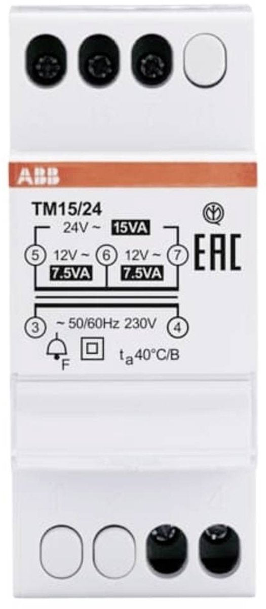 Busch-Jaeger ABB 2CSM228745R0802 Klingeltransformator 12 V, 24 V 1,25 A