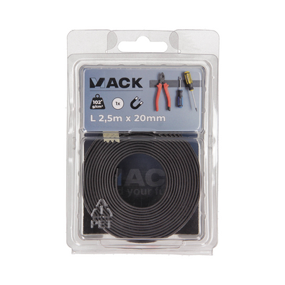 Mack 1076870 - Magnetband 2,5m*20mm 1Stk | 3 Stück