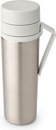 Brabantia Make Take Thermosflasche – Kaffeetasse zum Mitnehmen – 500 ml – Hellgrau