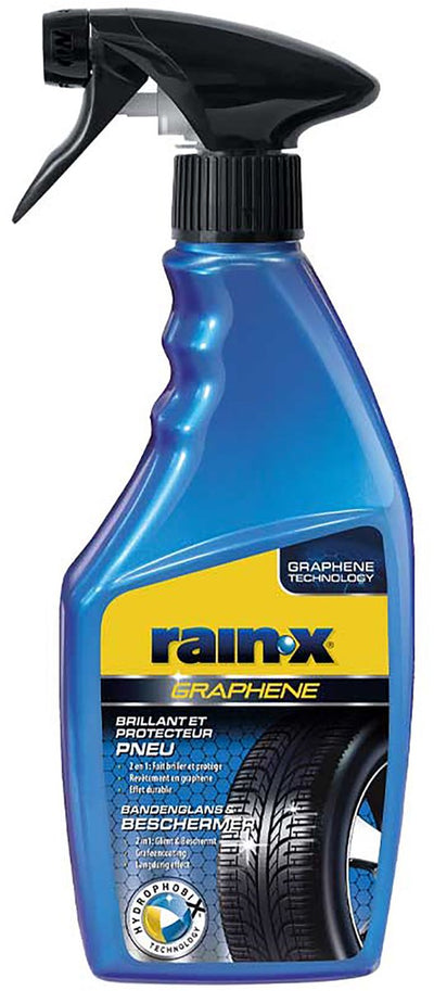 Rain-x Graphen-Reifenglanzschutz – glänzt und schützt – Graphen-Beschichtung – 500 ml