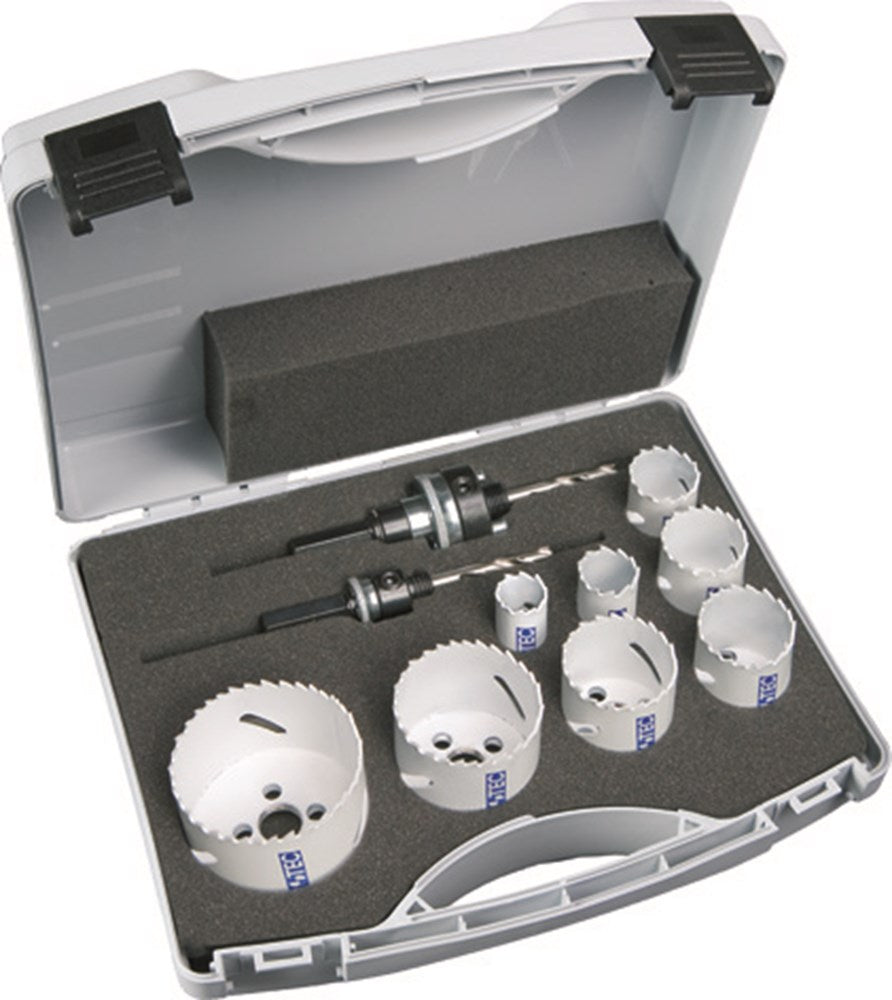 Rotec Lochsägen-Set Klempner Quick-Lock Bim-Co 10-teilig