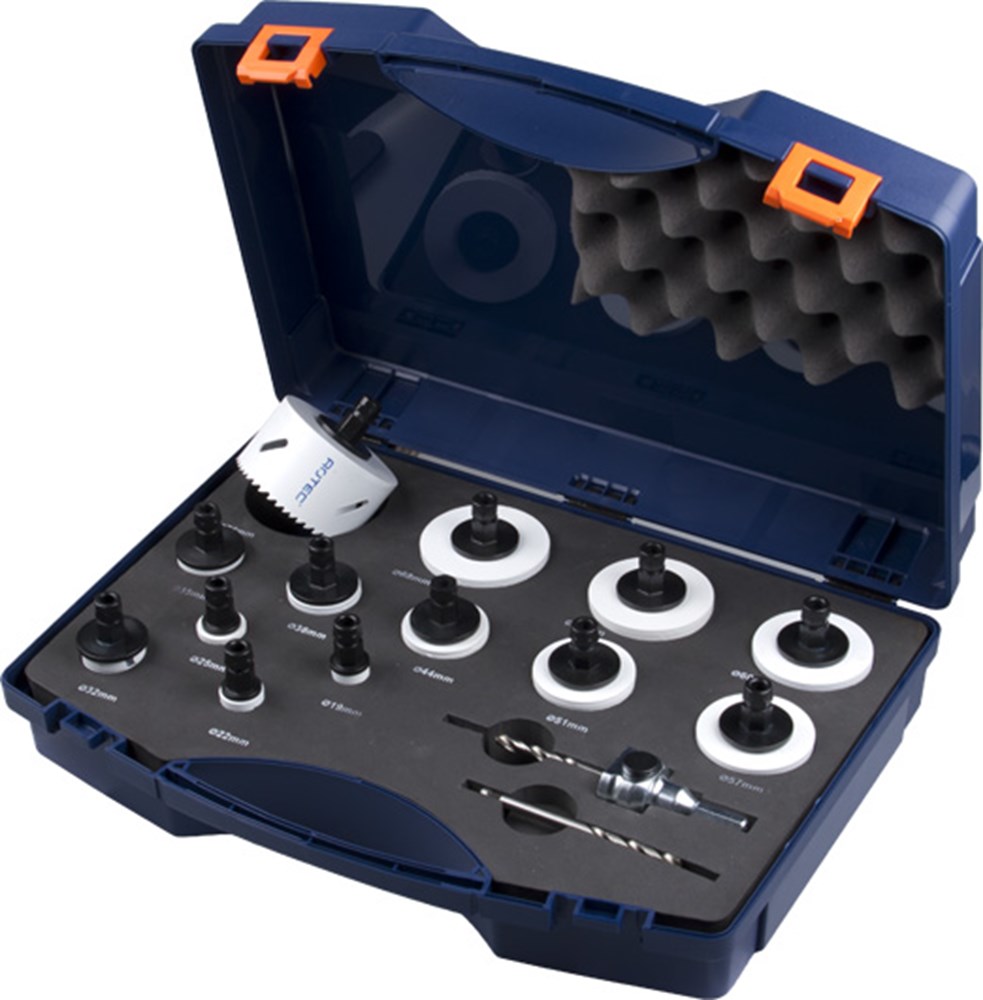 Rotec Lochsägen-Set Allround SDS+ Bim-Co 16-teilig
