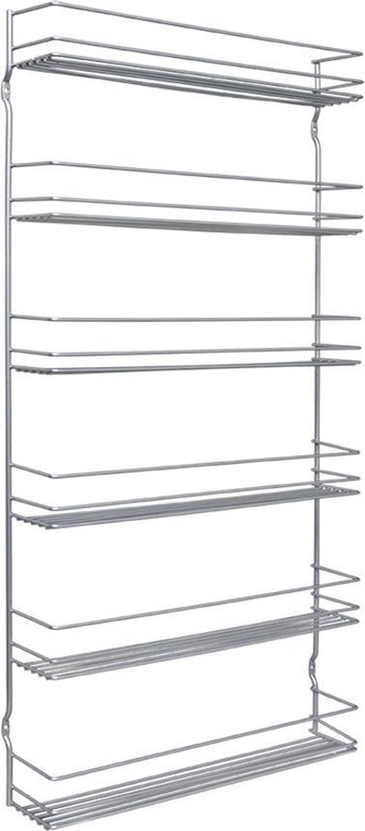 Metaltex Metaltex Pepito Kräuter Rack 6 Etagen 36x8x71 cm Silber
