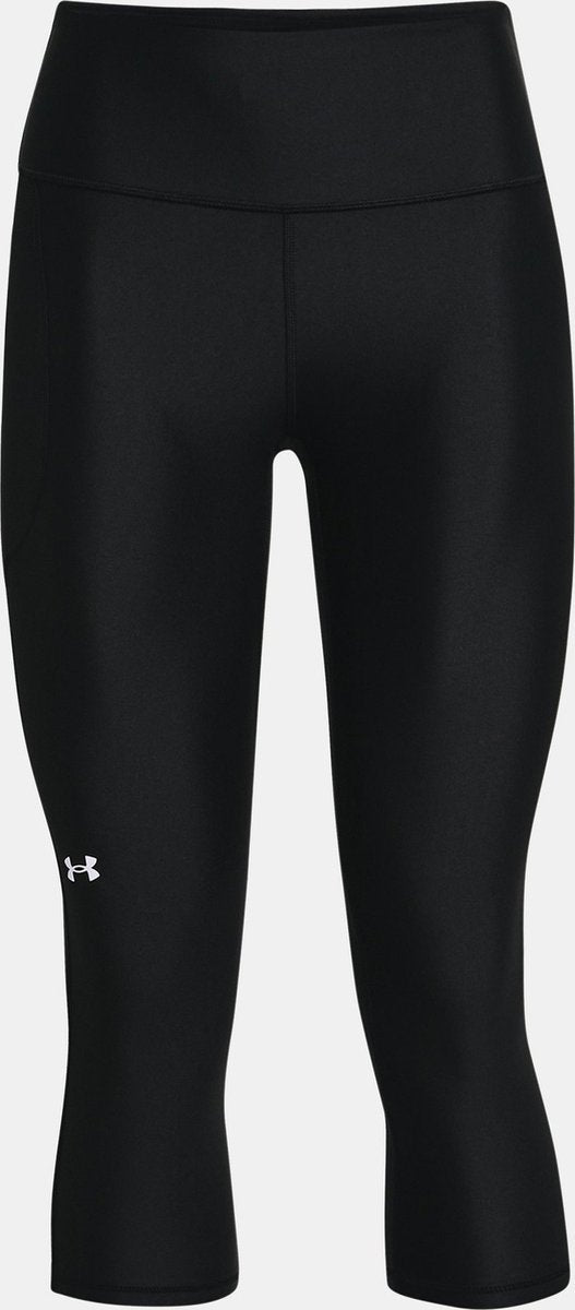 Under Armour Tech Hi Capri Damen-Sportleggings – Schwarz
