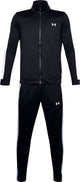 Under Armour UA Rival Knit Track Suit-BLK Herren-Trainingsanzug – Schwarz – Weiß