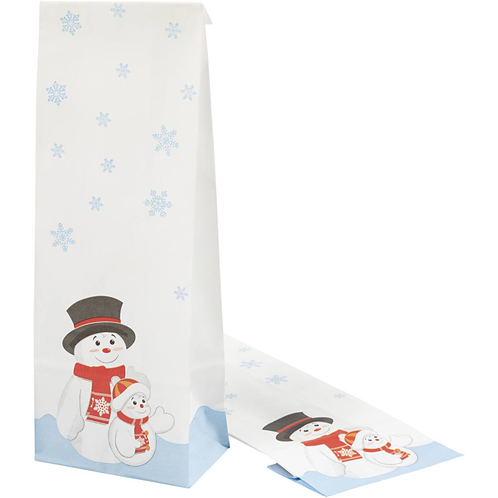 Creativ Company Papiertüte mit Weihnachtsmotiv, 100..