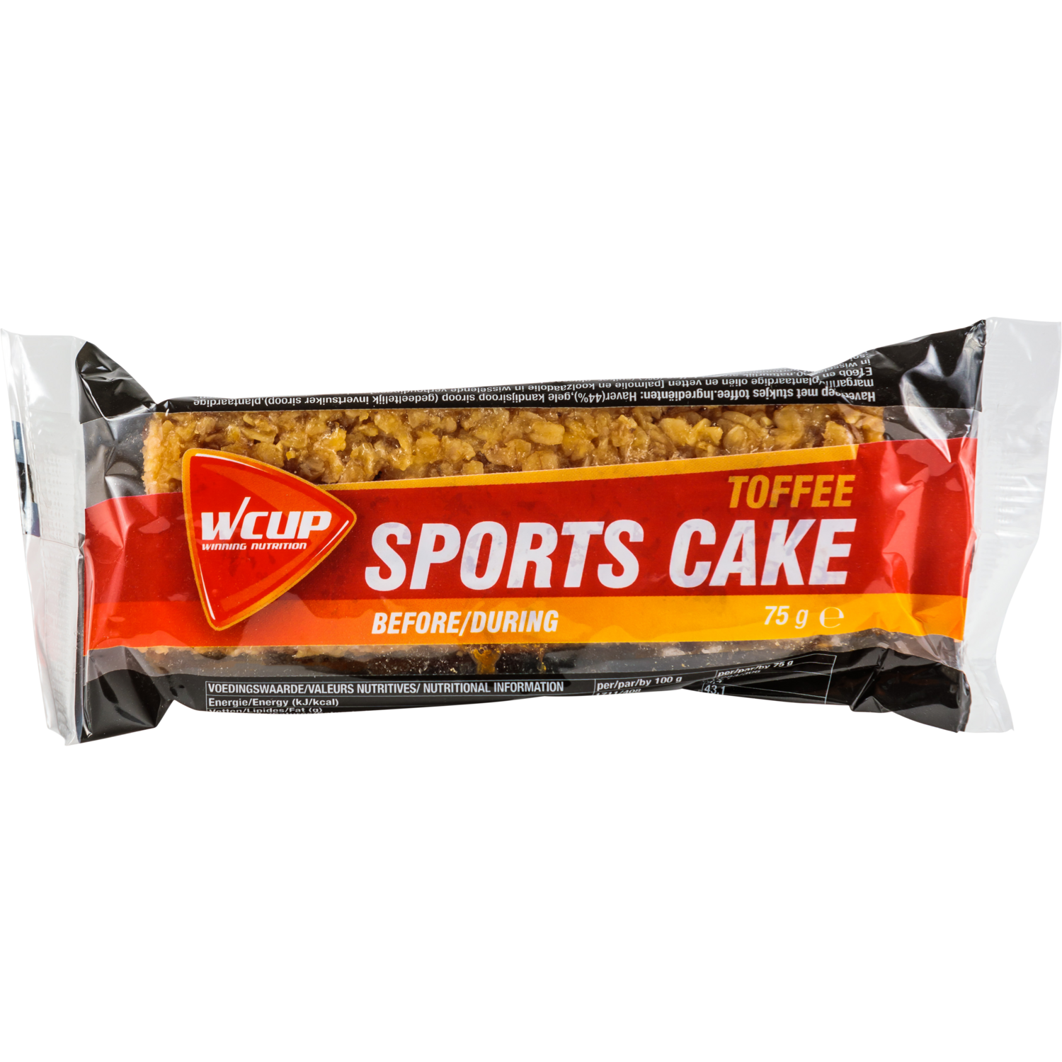 WCUP - Sportkuchen Toffee 75 Gramm 20 Stücke
