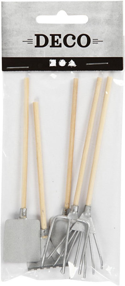 Creativ Company Gartengeräte, L: 11 cm, 5 Stück 1 Karton