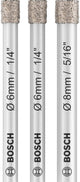 Bosch Pro Keramik-Trockenbohrer-Set 6; 6; 8x66; 66; 66mm - 2607011...