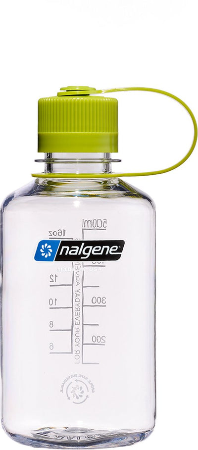 Nalgene – Enghalsflasche – Trinkflasche – Wasserflasche – auslaufsicher – 500 ml – BPA-frei – nachhaltig – klar