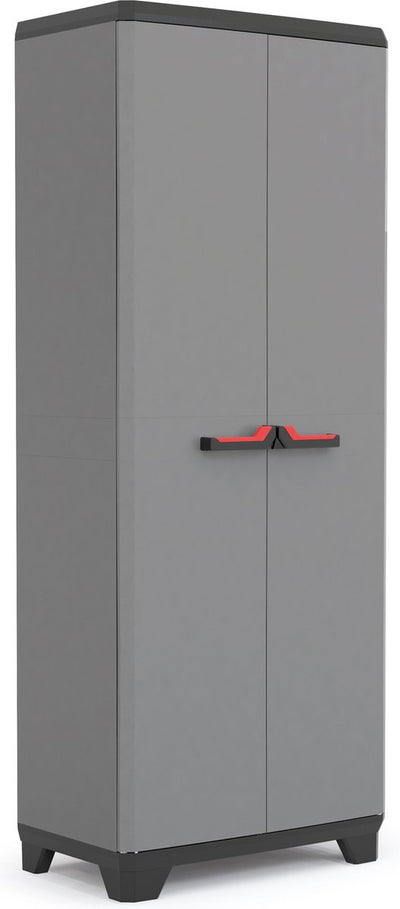 Keter Stilo Hochschrank – 3 Regale – 68 x 39 x 173 cm – dunkelgrau schwarz