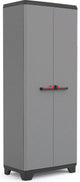 Keter Stilo Hochschrank – 3 Regale – 68 x 39 x 173 cm – dunkelgrau schwarz