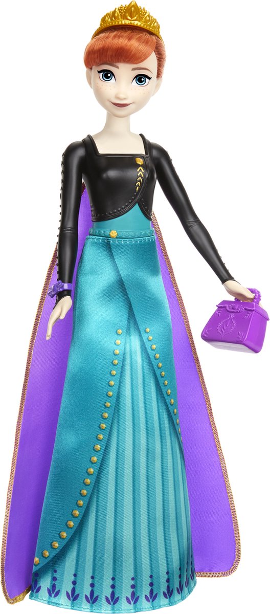 Disney Frozen – Drehen und entdecken Sie die Anna-Puppe