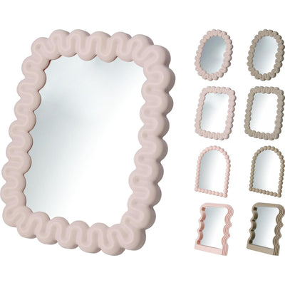 Home-Styling-Spiegelglas mit PP, 22 x 17 x 3 cm