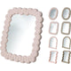 Home-Styling-Spiegelglas mit PP, 22 x 17 x 3 cm
