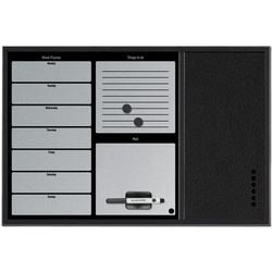 Kombiteller Bisilque mx03402169 60 x 40 cm schwarz