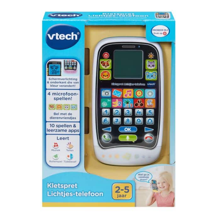 Vtech Klet Fun Light Phone mit Licht und Klang