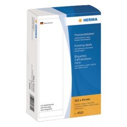 Versandetiketten herma