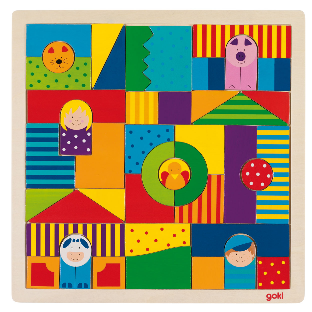 Goki Holzfarm Puzzle, 43dlg.
