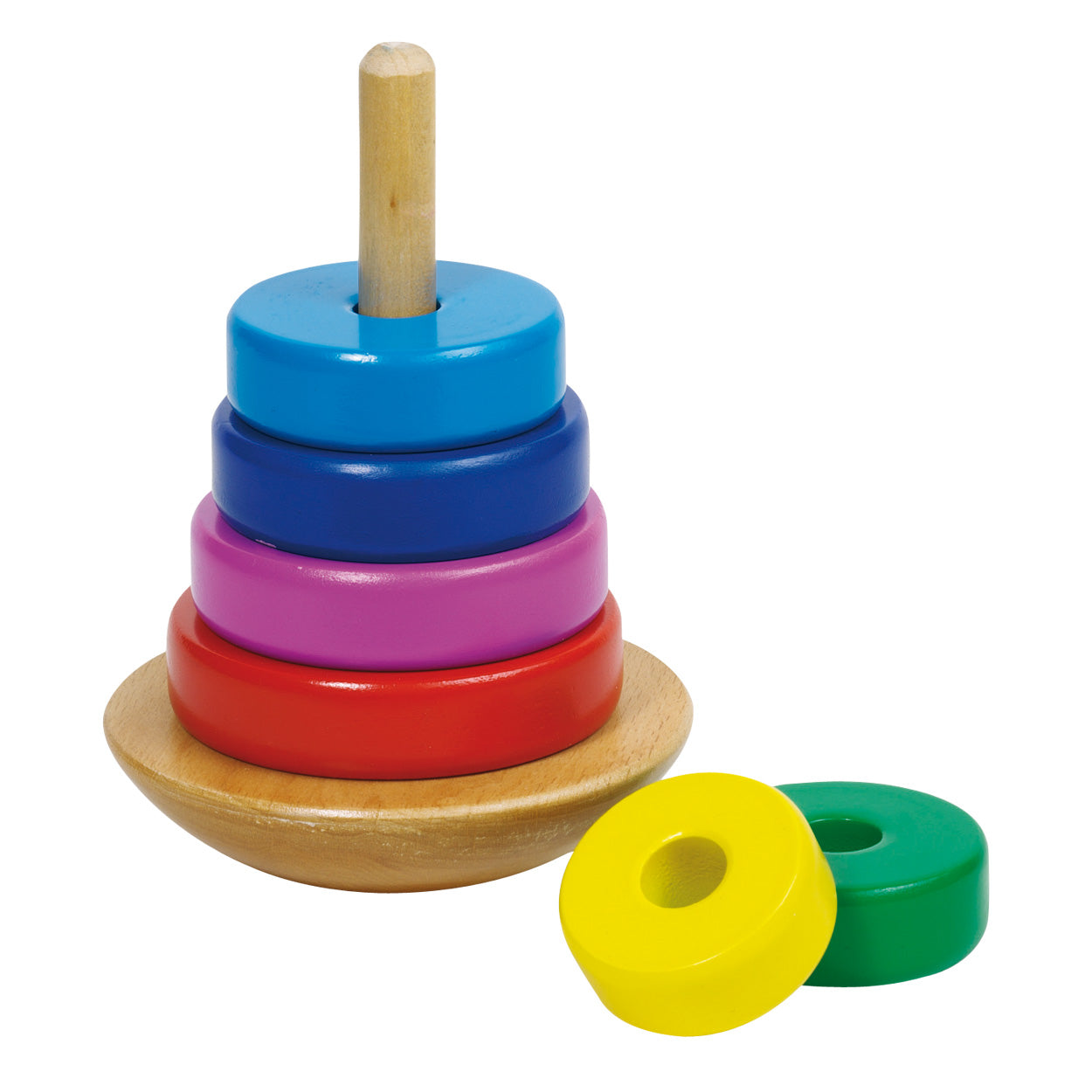 Goki Holzstapelstapelfarbe, 8dlg.