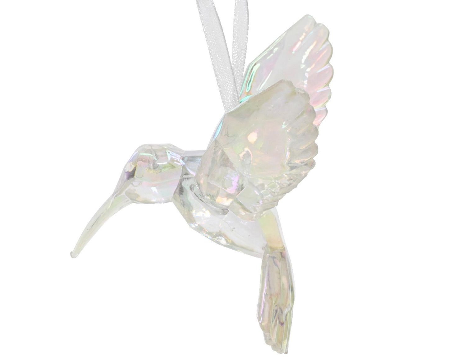 Decoris Weihnachtsanhänger Kolibri Kunststoff 10cm Iris