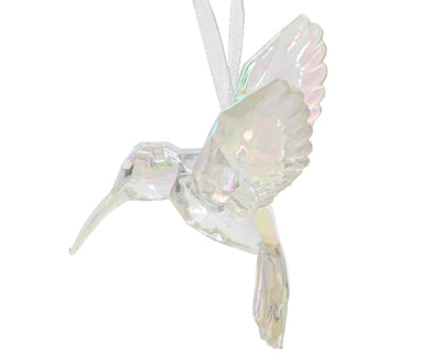 Decoris Weihnachtsanhänger Kolibri Kunststoff 10cm Iris