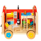 Goki Poppenhuis Caravan - afbeelding 1
