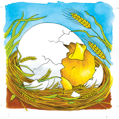 Goki Holzschicht Puzzle Huhn