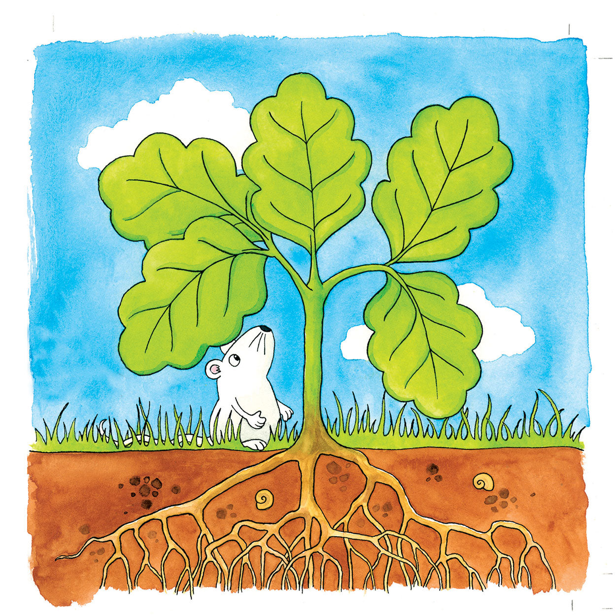 Goki Holzschicht -Puzzle -Baum