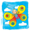 Goki Holzschicht Puzzle Schmetterling