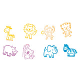 Goki Holzstempel Set - Wildtiere - afbeelding 2