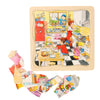 Goki Holzschicht Puzzle meinen Tag