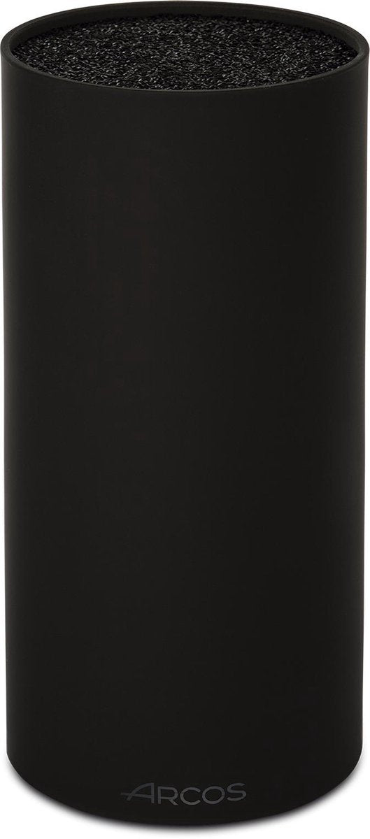 Arcos Messerblock ohne Messer - ø 11 cm - Schwarz