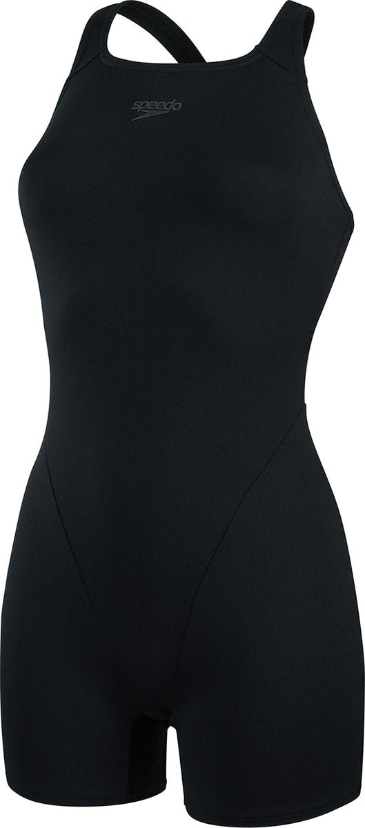 Speedo eco+ legsuit Damen Sportbadeanzug - Schwarz