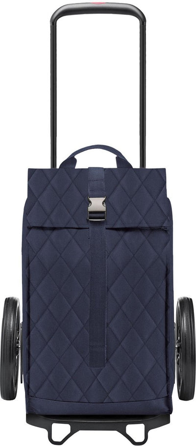 Reisenthel City Cruiser Rhombus Einkaufstrolley – 40l – Rhombus Midnight Gold Blue