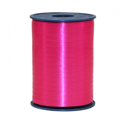 Globos Kräuselband 500mx5mm leuchtend rosa