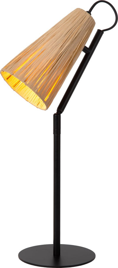 Lucide Bensen - Tischlampe - 1xe14 - natürlich - Japandi