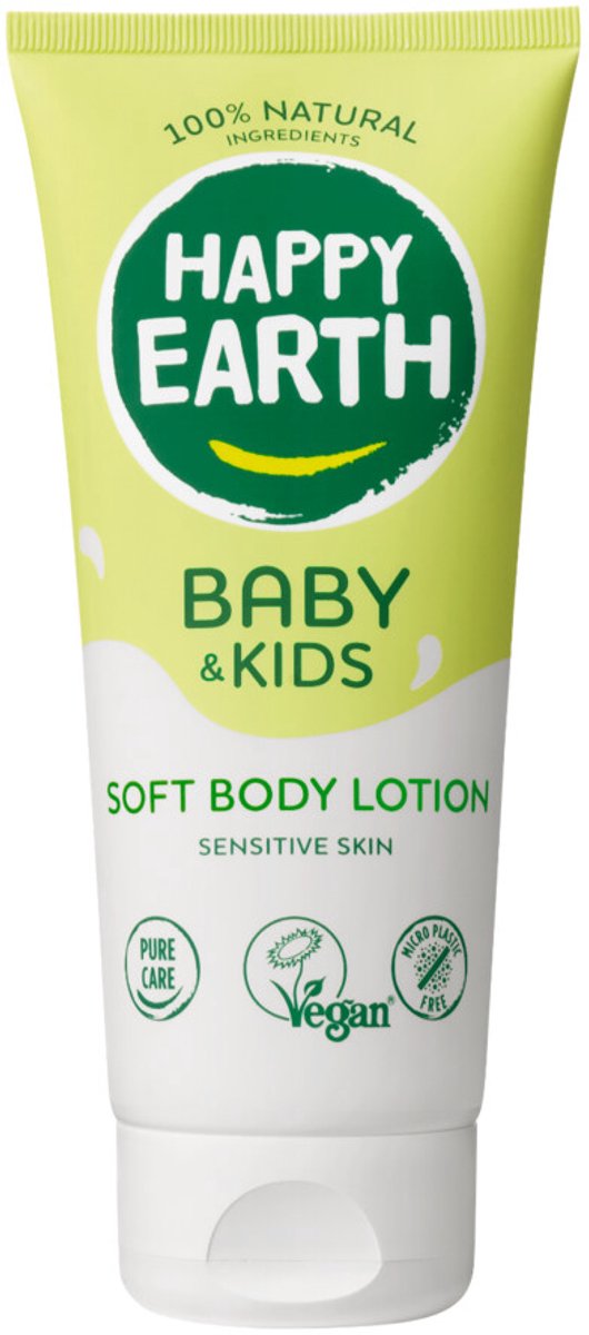 Happy Earth Baby Kids 100 % natürliche Körperlotion – 200 ml