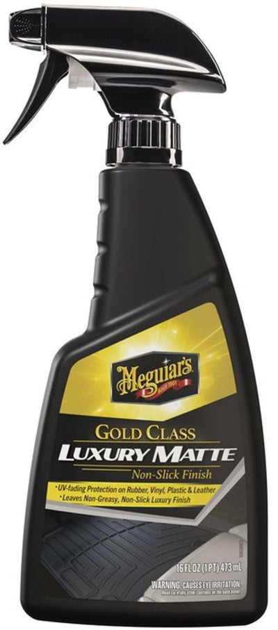 Meguiar's Meguiar's Gold Class Luxury Matt – 473 ml – Reiniger für matte Oberflächen – ohne Glanzbildung – streifenfreies Ergebnis