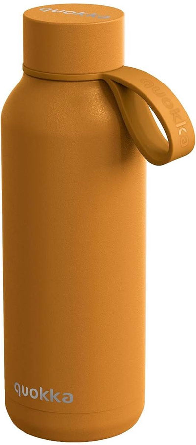 Quokka, Isolierflasche 510ml Collection Solid mit Band, gelb