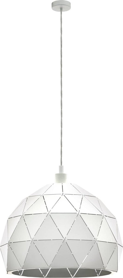 Eglo Roccaforte Hängelampe - e27 - ø 40 cm - weiß