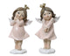 Decoris Statue Engel Polyresin rosa 10,5cm