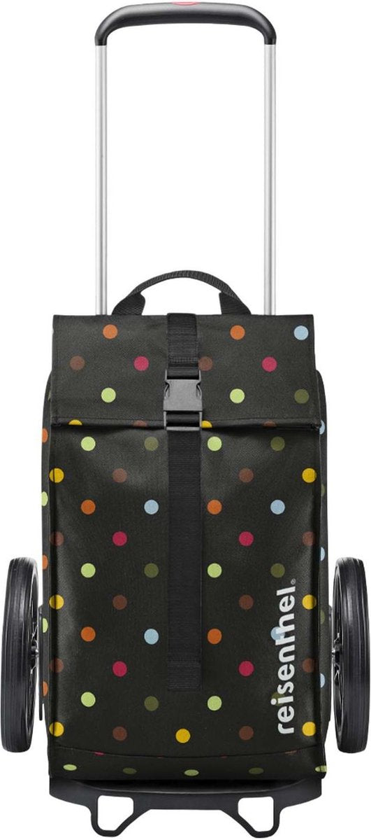 Reisenthel City Cruiser Einkaufstrolley – 40l – Punkte schwarz