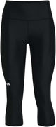 Under Armour Tech Hi Capri-Blk Damen-Sporthose – Schwarz – Weiß