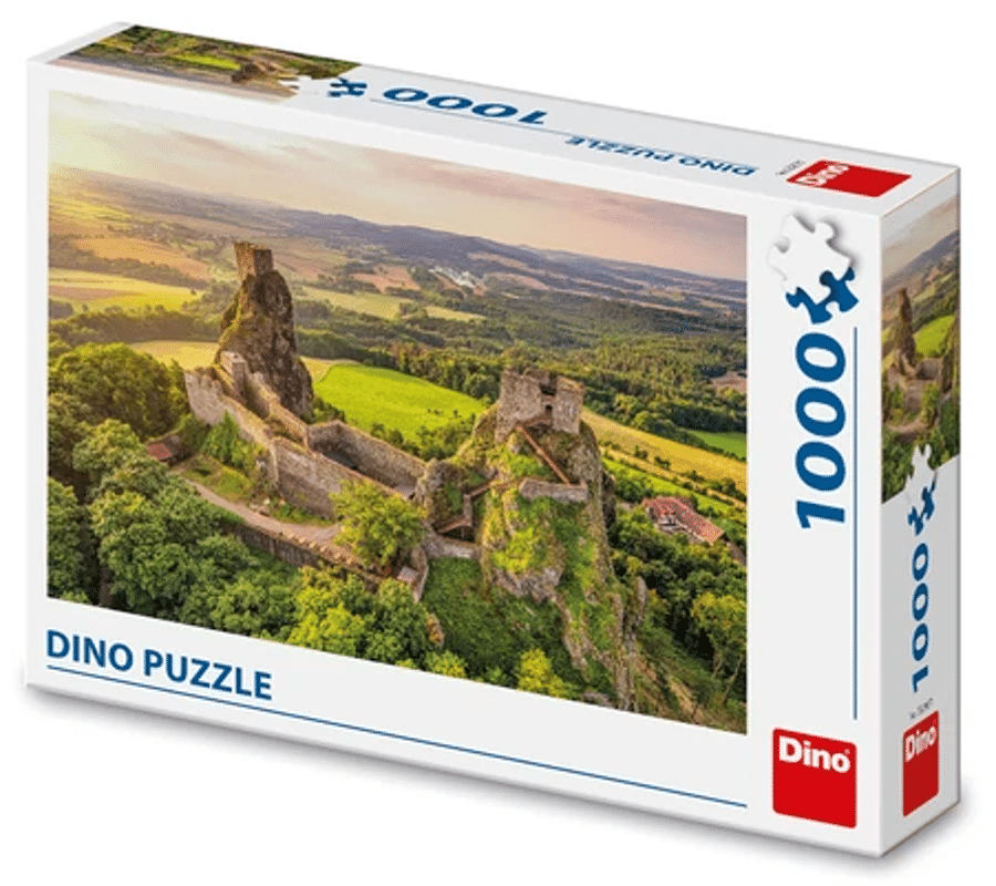 Dinotoys Dino Puzzle - Trosky Castle in der Tschechischen Republik - 1000 Stücke