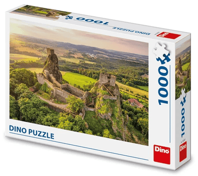 Dinotoys Dino Puzzle - Trosky Castle in der Tschechischen Republik - 1000 Stücke